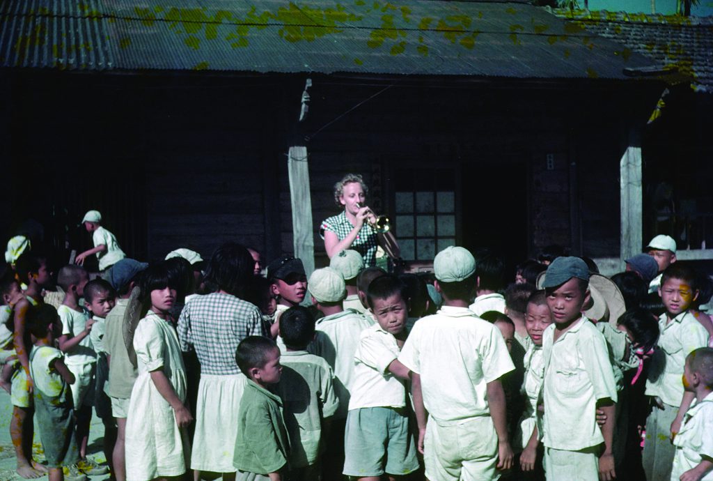 1950-1959; Doris Brougham; Hualien; mountain work